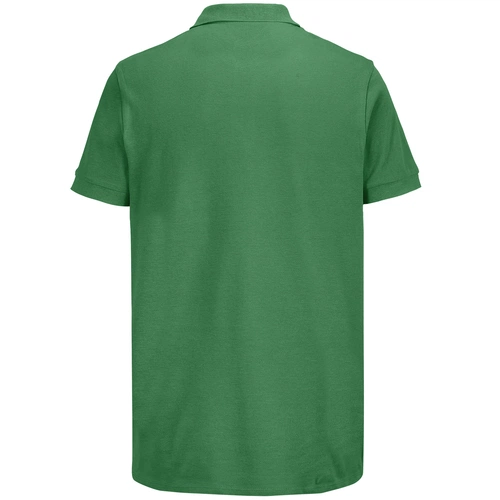 Рубашка поло унисекс Pacific, ярко-зеленая Рубашка поло унисекс Pacific, ярко-зеленая