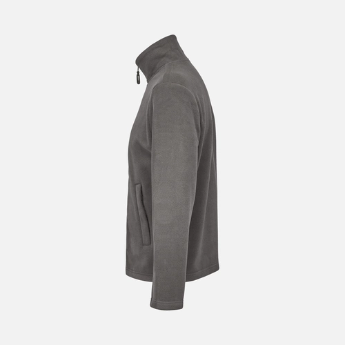 Куртка флисовая унисекс Nitro, темно-серая Куртка флисовая унисекс Nitro, темно-серая