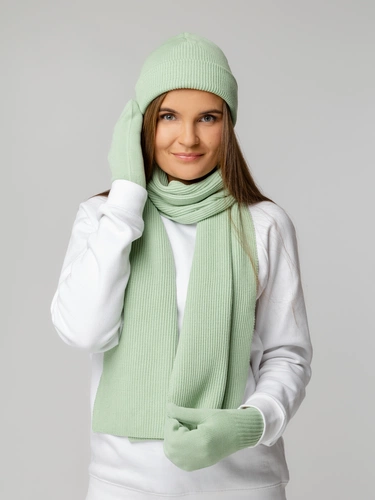 Шапка Life Explorer, зеленая (мятная) Шапка Life Explorer, зеленая (мятная)