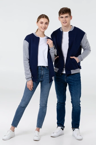 Бомбер College, бордовый Бомбер College, бордовый