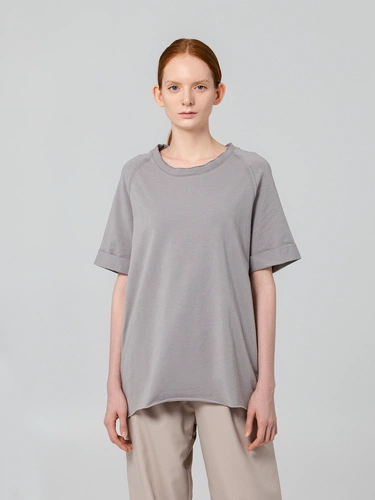 Футболка унисекс Vozduh 1.0, серая Футболка унисекс Vozduh 1.0, серая