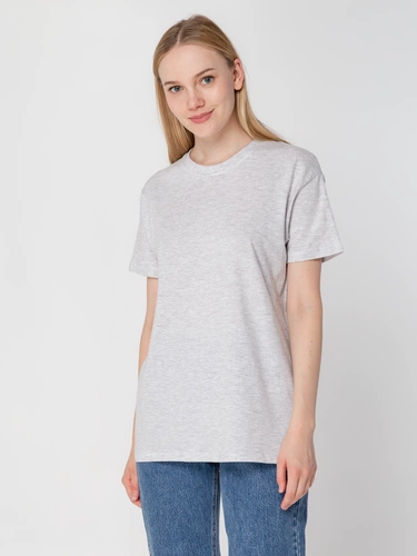 Футболка унисекс Regent 150, светло-серый меланж Футболка унисекс Regent 150, светло-серый меланж