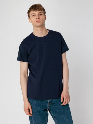 Футболка унисекс Regent 150, кобальт (темно-синяя) Футболка унисекс Regent 150, кобальт (темно-синяя)