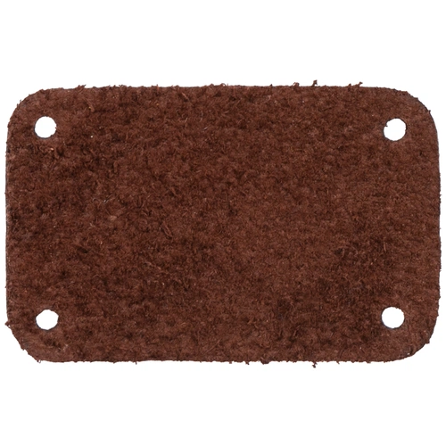 Лейбл кожаный Beta, S, коричневый Лейбл кожаный Beta, S, коричневый