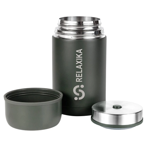 Термос для еды Relaxika 1000, хаки Термос для еды Relaxika 1000, хаки