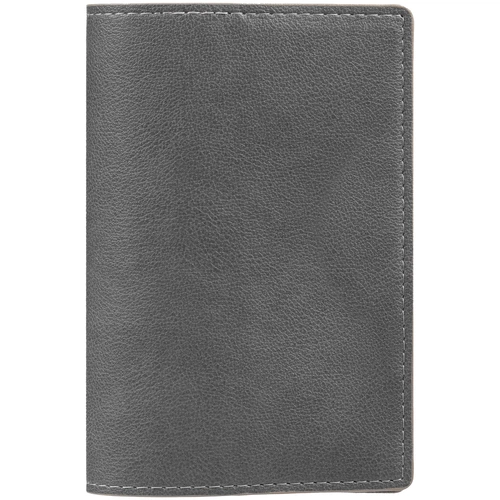 Обложка для паспорта Petrus, серая Обложка для паспорта Petrus, серая