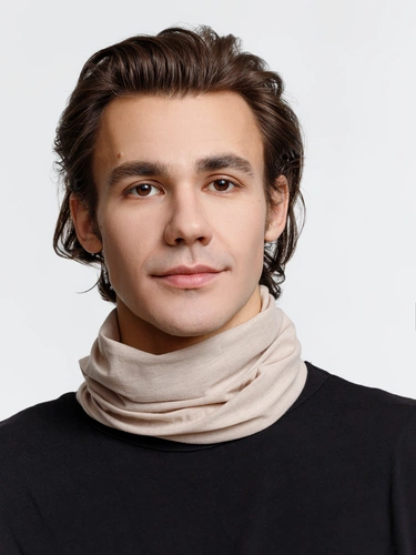 Многофункциональная бандана Dekko, бежевая Многофункциональная бандана Dekko, бежевая