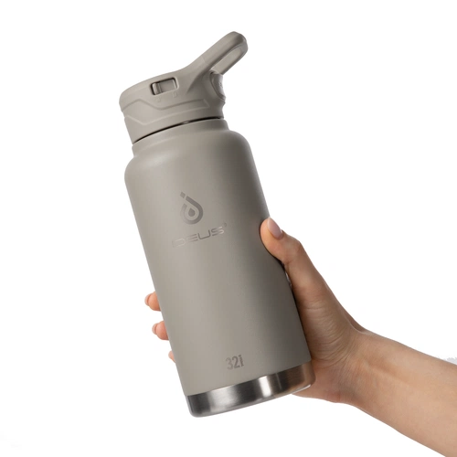 Термобутылка Fujisan XL 2.0, серая Термобутылка Fujisan XL 2.0, серая