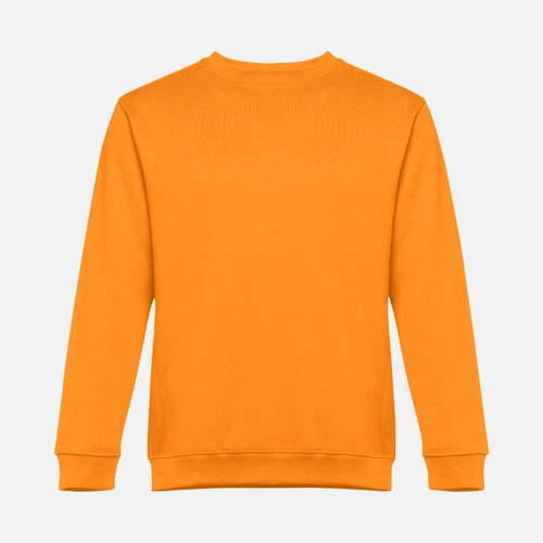 Свитшот унисекс Delta, оранжевый Свитшот унисекс Delta, оранжевый