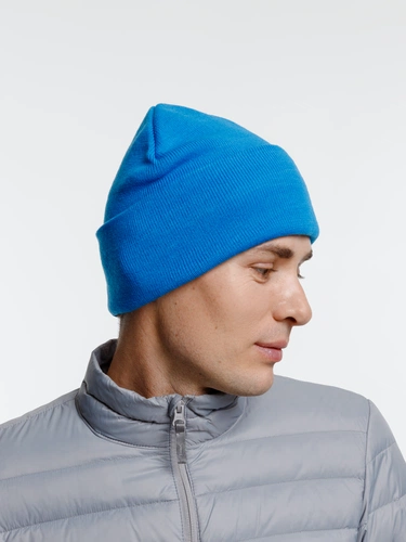Шапка Urban Flow, ярко-голубая Шапка Urban Flow, ярко-голубая