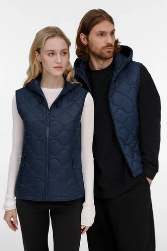 Жилет унисекс Tarnaby, темно-синий Жилет унисекс Tarnaby, темно-синий