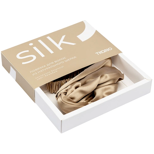 Повязка для волос Essential, бежевая Повязка для волос Essential, бежевая