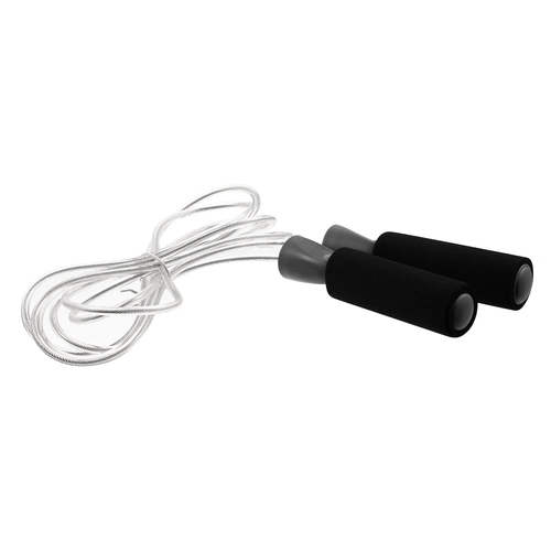 Скакалка скоростная Arriba, черная с серым Скакалка скоростная Arriba, черная с серым