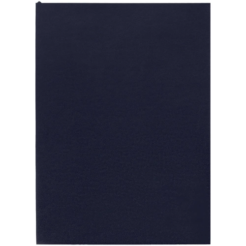 Ежедневник Flat, недатированный, иссиня-черный Ежедневник Flat, недатированный, иссиня-черный