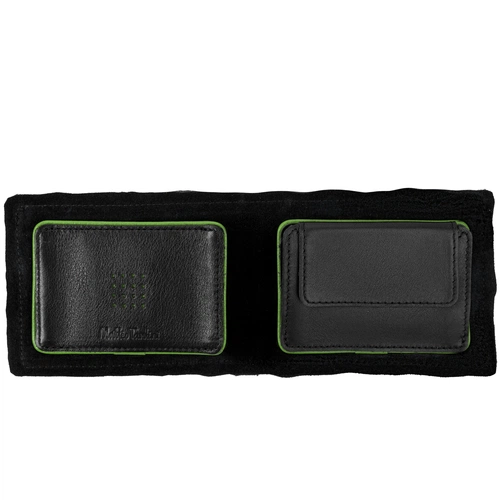 Кошелек Partinico, черный с зеленым Кошелек Partinico, черный с зеленым