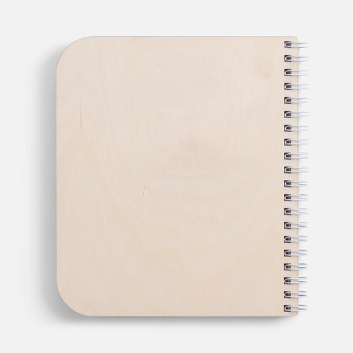 Блокнот на пружине Woodpad на заказ Блокнот на пружине Woodpad на заказ