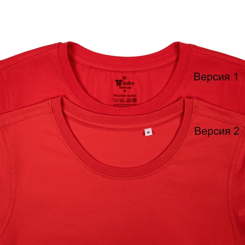 Футболка женская T-bolka Stretch Lady, красная Футболка женская T-bolka Stretch Lady, красная