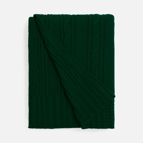 Плед Remitti, темно-зеленый (хвойный) Плед Remitti, темно-зеленый (хвойный)