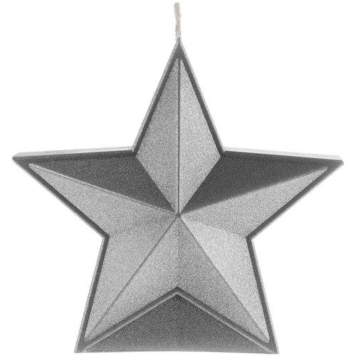 Свеча High Five, серебристая Свеча High Five, серебристая