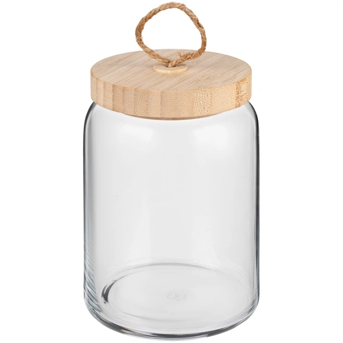 Банка с бамбуковой крышкой Woody M Банка с бамбуковой крышкой Woody M