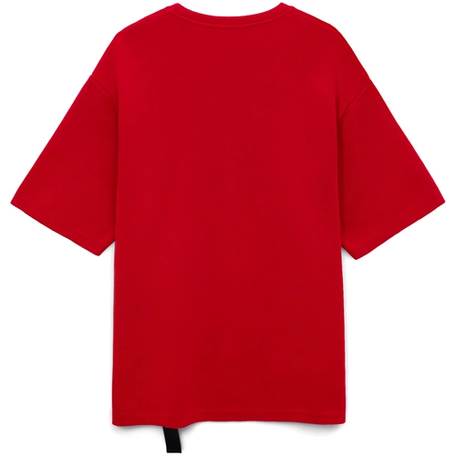 Джемпер с коротким рукавом Siluetti Volumica, красный Джемпер с коротким рукавом Siluetti Volumica, красный