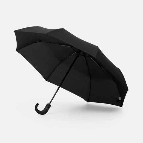 Зонт складной Hooklook, черный Зонт складной Hooklook, черный