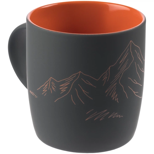 Кружка Surprise Touch с гравировкой «Горы», оранжевая Кружка Surprise Touch с гравировкой «Горы», оранжевая