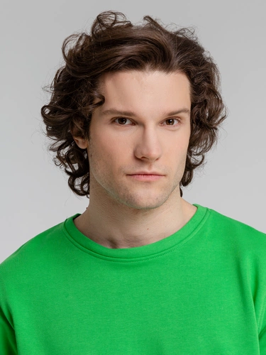 Свитшот унисекс BNC Inspire (Organic), зеленый Свитшот унисекс BNC Inspire (Organic), зеленый