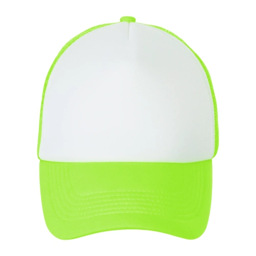 Бейсболка Bubble, зеленый неон с белым Бейсболка Bubble, зеленый неон с белым
