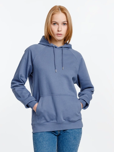 Толстовка унисекс Stellar, синяя Толстовка унисекс Stellar, синяя