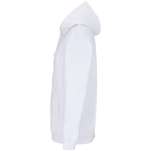 Толстовка унисекс Carter, белая Толстовка унисекс Carter, белая