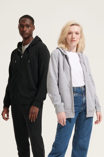 Толстовка унисекс Calipso, черная Толстовка унисекс Calipso, черная