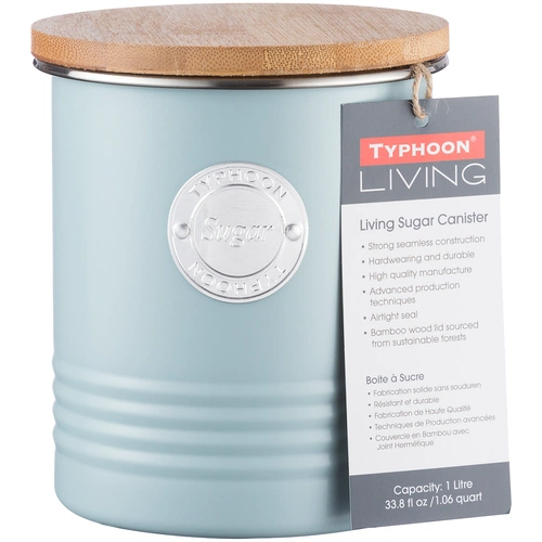 Емкость для хранения сахара Living, голубая Емкость для хранения сахара Living, голубая