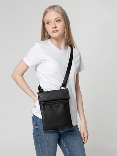 Сумка через плечо ringLink, черная Сумка через плечо ringLink, черная