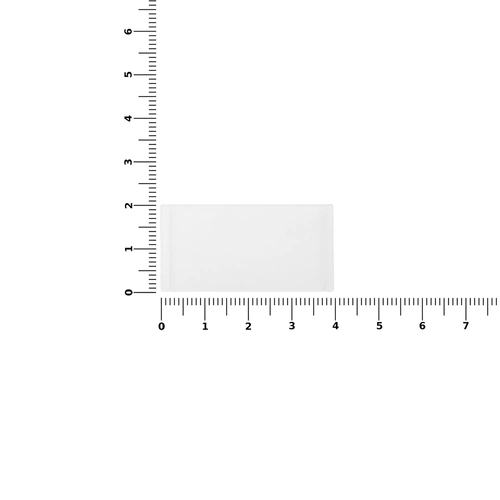 Лейбл из ПВХ Dzeta, S, прозрачный Лейбл из ПВХ Dzeta, S, прозрачный