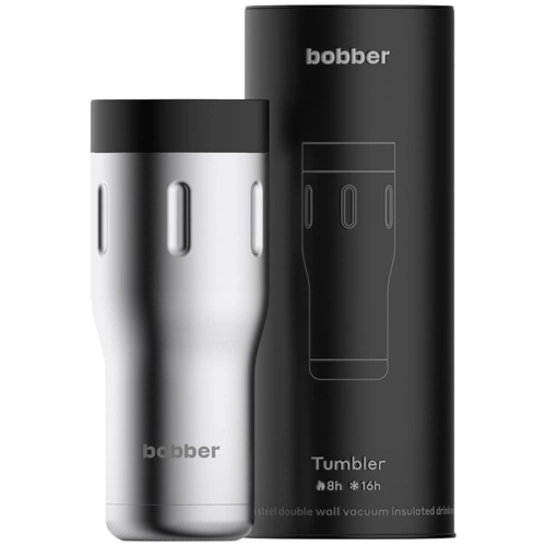 Термостакан Tumbler 470, вакуумный, стальной матовый Термостакан Tumbler 470, вакуумный, стальной матовый