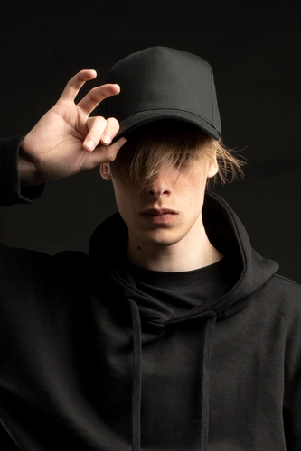 Бейсболка C1, черная Бейсболка C1, черная