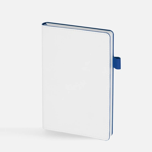 Ежедневник White Shall, недатированный, бело-синий Ежедневник White Shall, недатированный, бело-синий