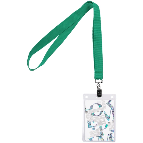 Карман для бейджа Lucent Maxi, вертикальный Карман для бейджа Lucent Maxi, вертикальный