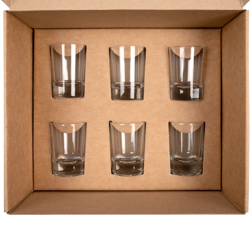 Коробка Grande с ложементом для стопок, крафт Коробка Grande с ложементом для стопок, крафт