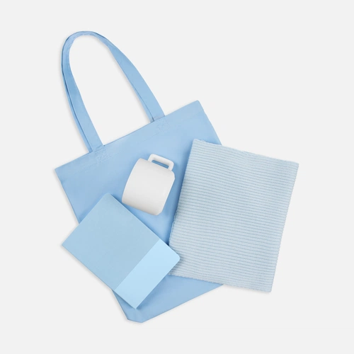 Набор Warm Vale, голубой Набор Warm Vale, голубой