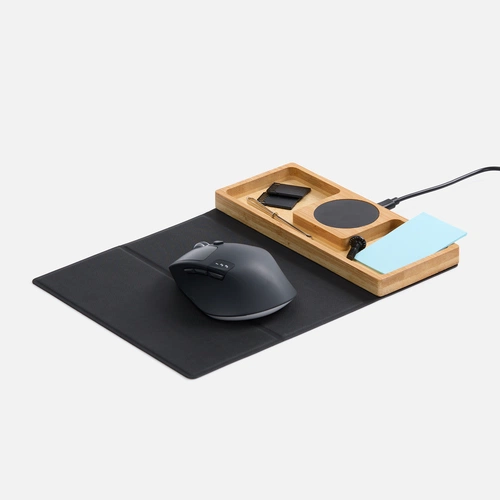 Складной коврик для мышки с беспроводной зарядкой Midstream ver.2 Складной коврик для мышки с беспроводной зарядкой Midstream ver.2
