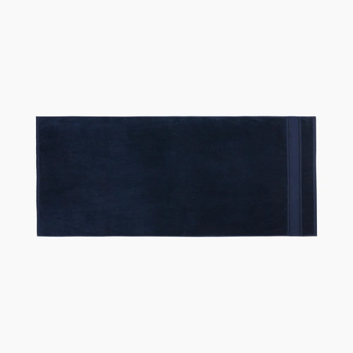Полотенце махровое Terrychic, среднее, темно-синее Полотенце махровое Terrychic, среднее, темно-синее