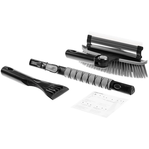 Автомобильная мультифункциональная щетка Severus Scrape, серая Автомобильная мультифункциональная щетка Severus Scrape, серая