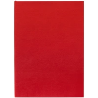 Ежедневник Flat Light, недатированный, красный