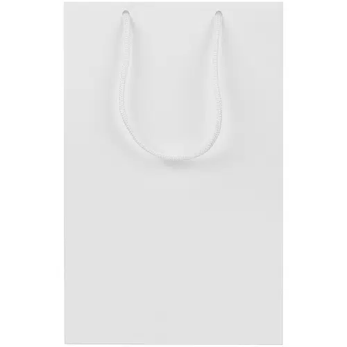 Пакет бумажный с ламинацией Lami M, белый Пакет бумажный с ламинацией Lami M, белый