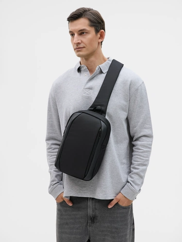 Рюкзак на одно плечо Gravon, черный Рюкзак на одно плечо Gravon, черный