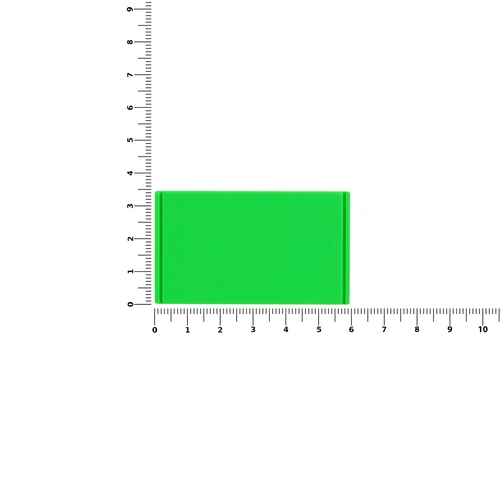 Лейбл из ПВХ Dzeta, M, зеленый неон Лейбл из ПВХ Dzeta, M, зеленый неон