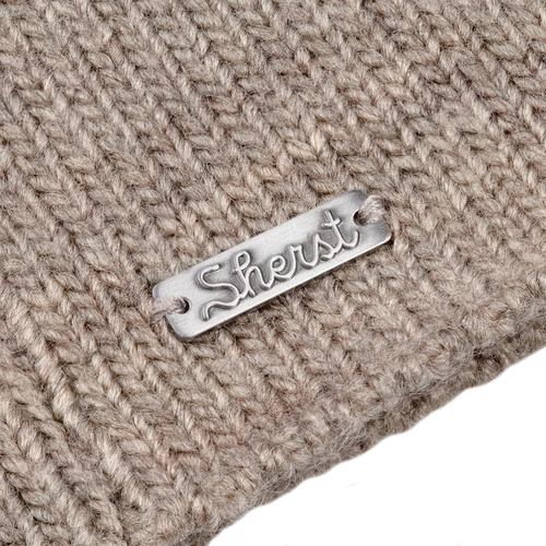 Шапка Dalia, светло-коричневая Шапка Dalia, светло-коричневая