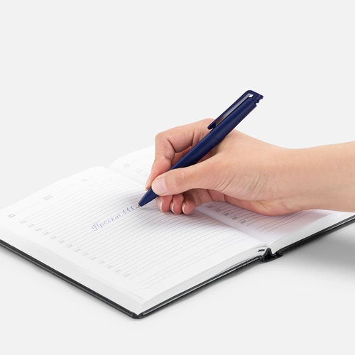 Ручка шариковая Senator Kantaro, матовая, темно-синяя Ручка шариковая Senator Kantaro, матовая, темно-синяя